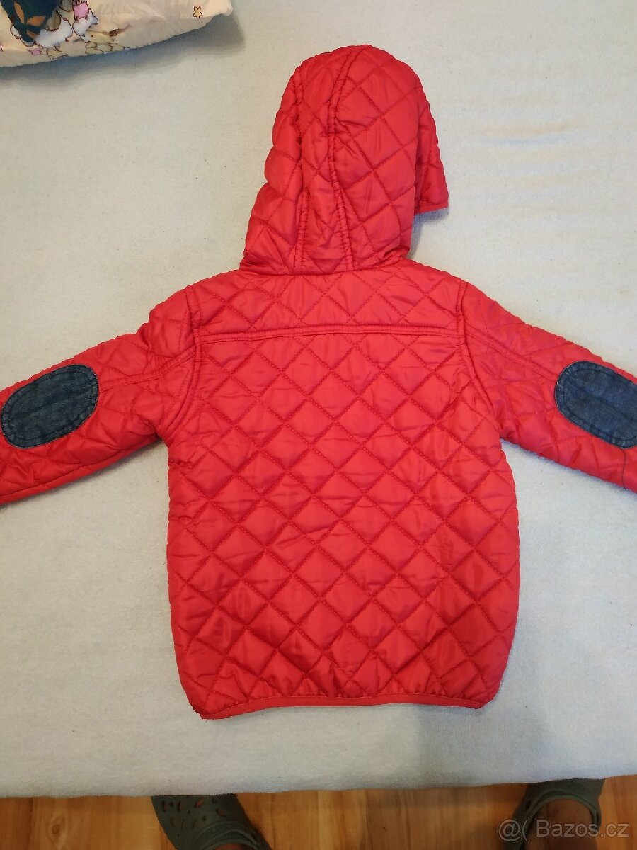 Prodám dětské přechodové bundy 98 a 110 - 3