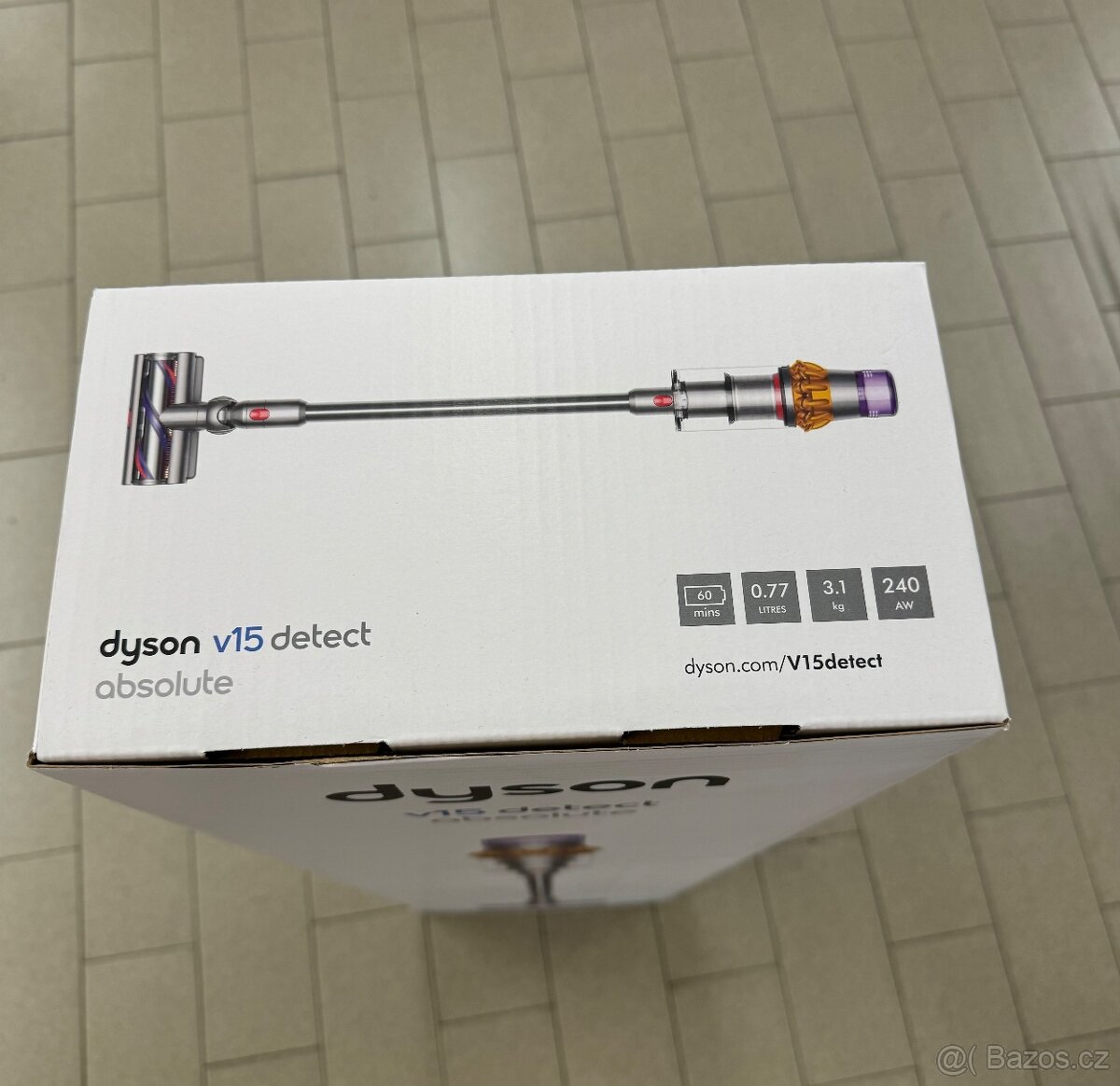 Vysavač Dyson V15 Detect Absolute nový nerozbalený - 3