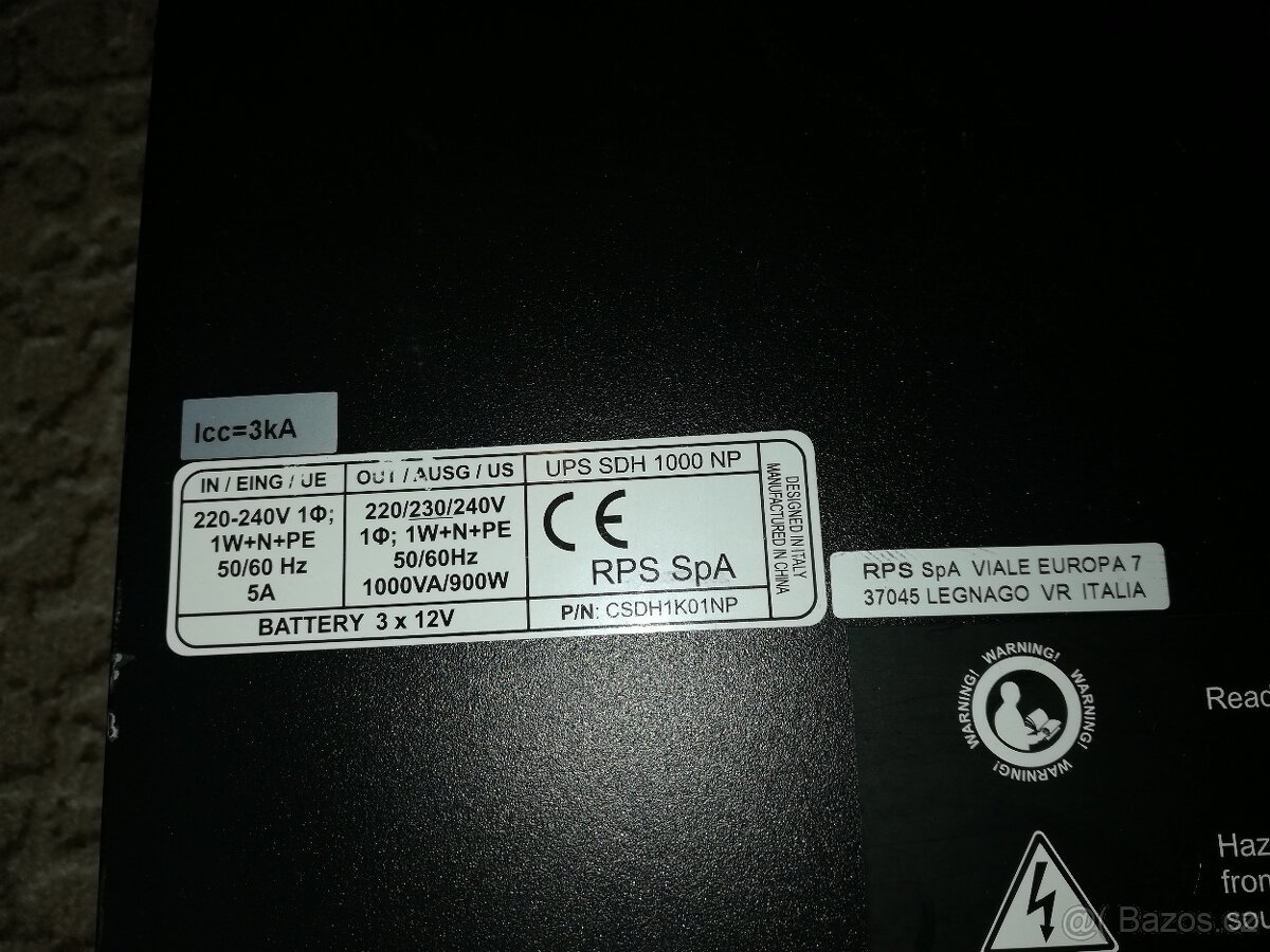 UPS Riello SDH 1000NP - 3