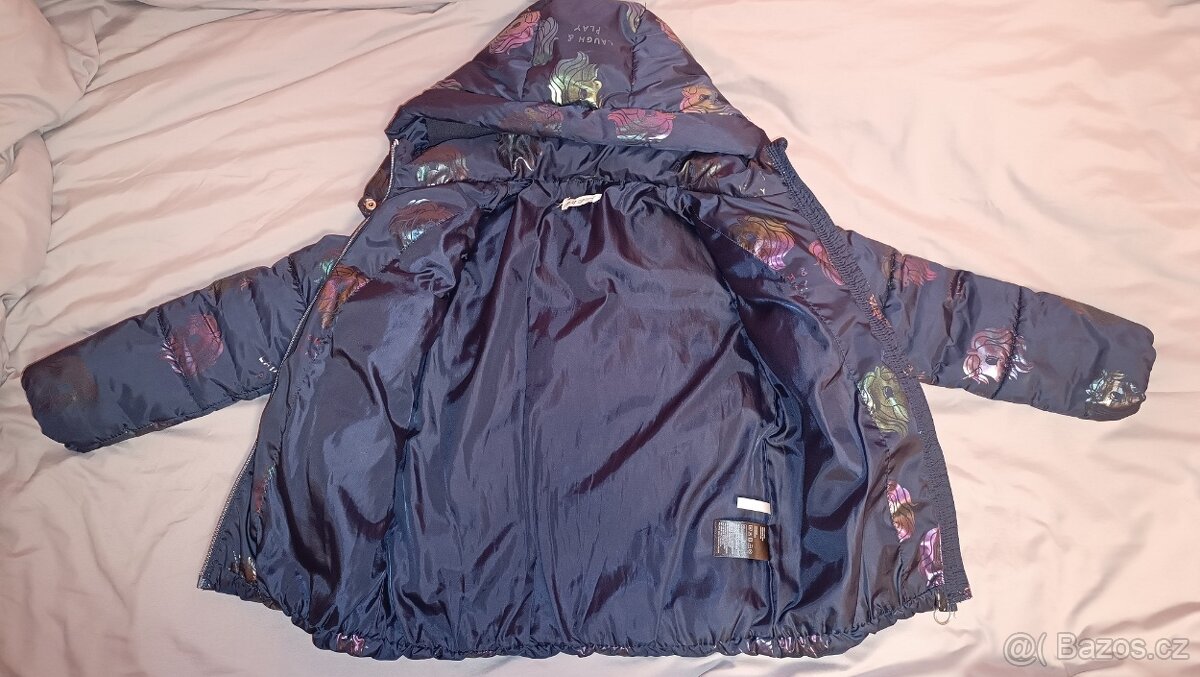 Zimní bunda H&M vel. 134 - 3
