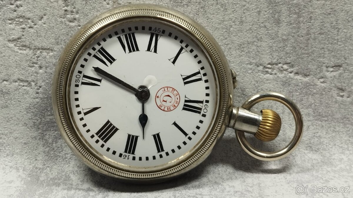 Velmi staré a velké kapesni hodinky - 127g - 3