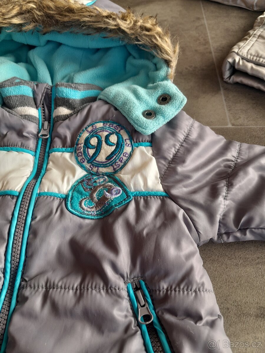 Zimní oblečení velikosti 68 - 3