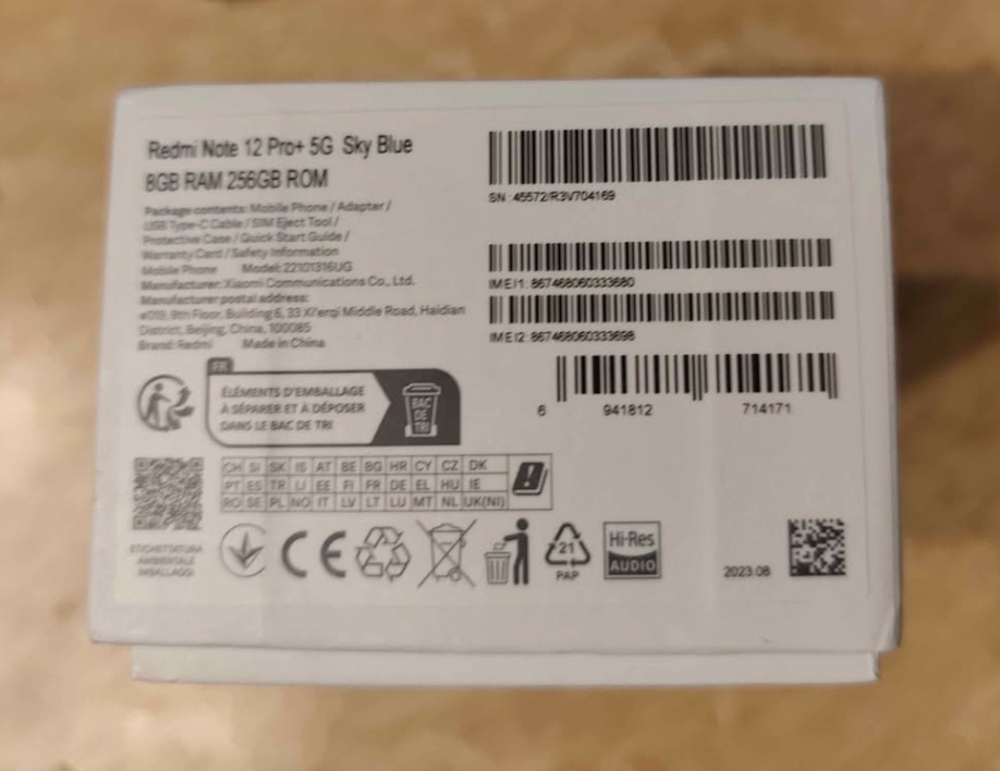 Redmi note 12 pro+ 5G 8G/256G - 3