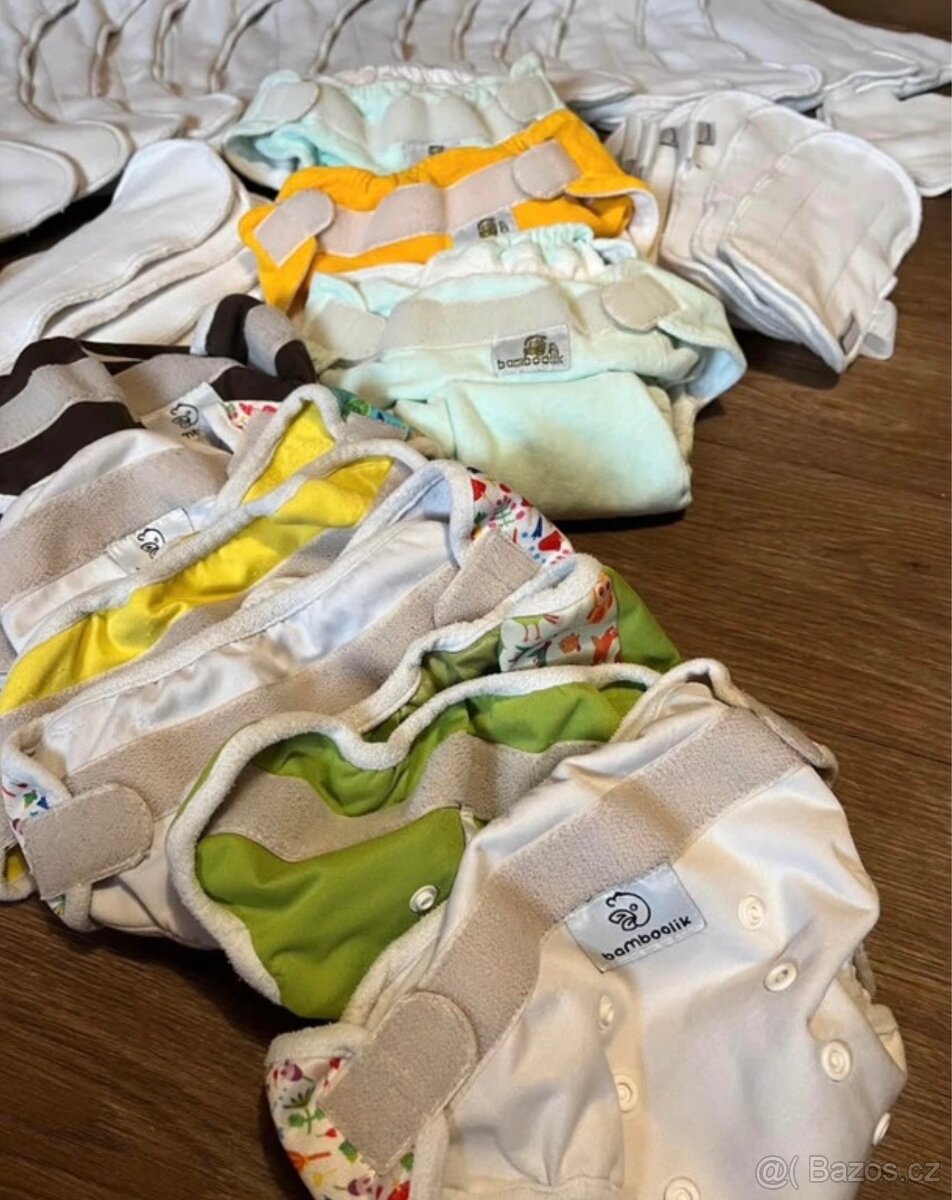 Látkové pleny sada - 3