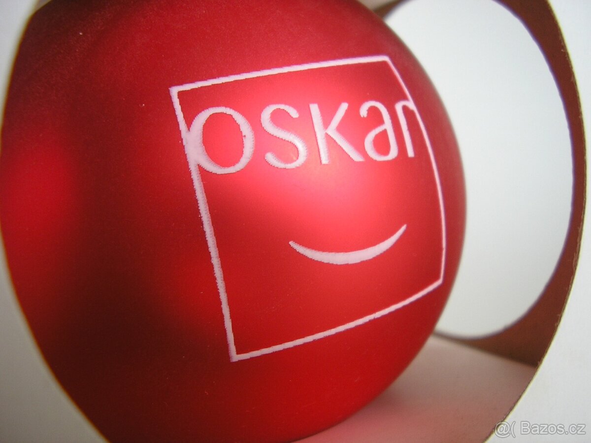 Vánoční ozdoba, koule OSKAR. - 3