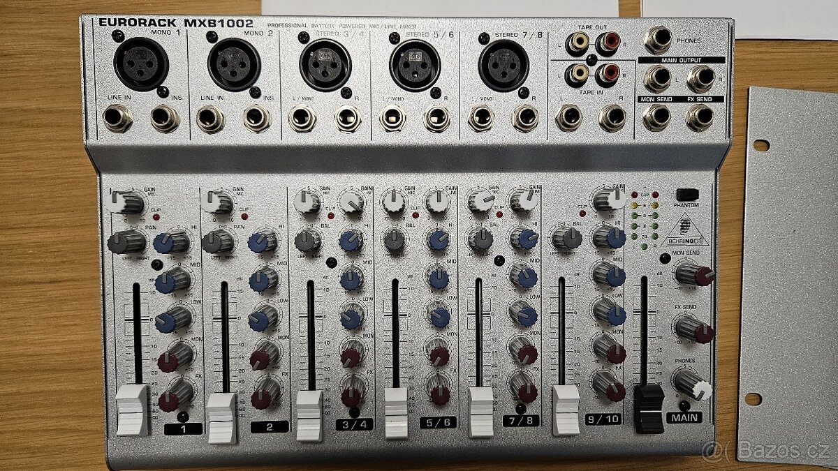 Mixážní pult Behringer EURORACK MXB1002 - 3