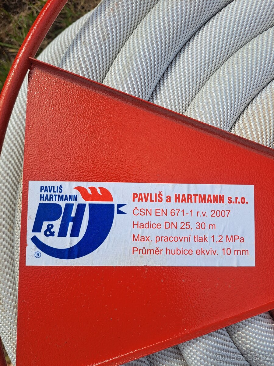 Hydrantovy navijak D25/30m - 3