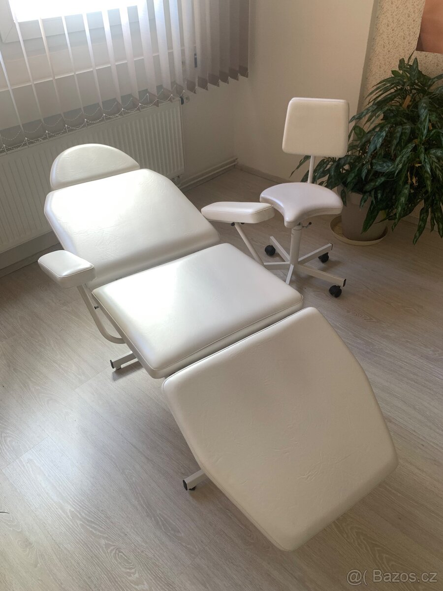 Kosmetické/masérske křeslo s židlí - 3