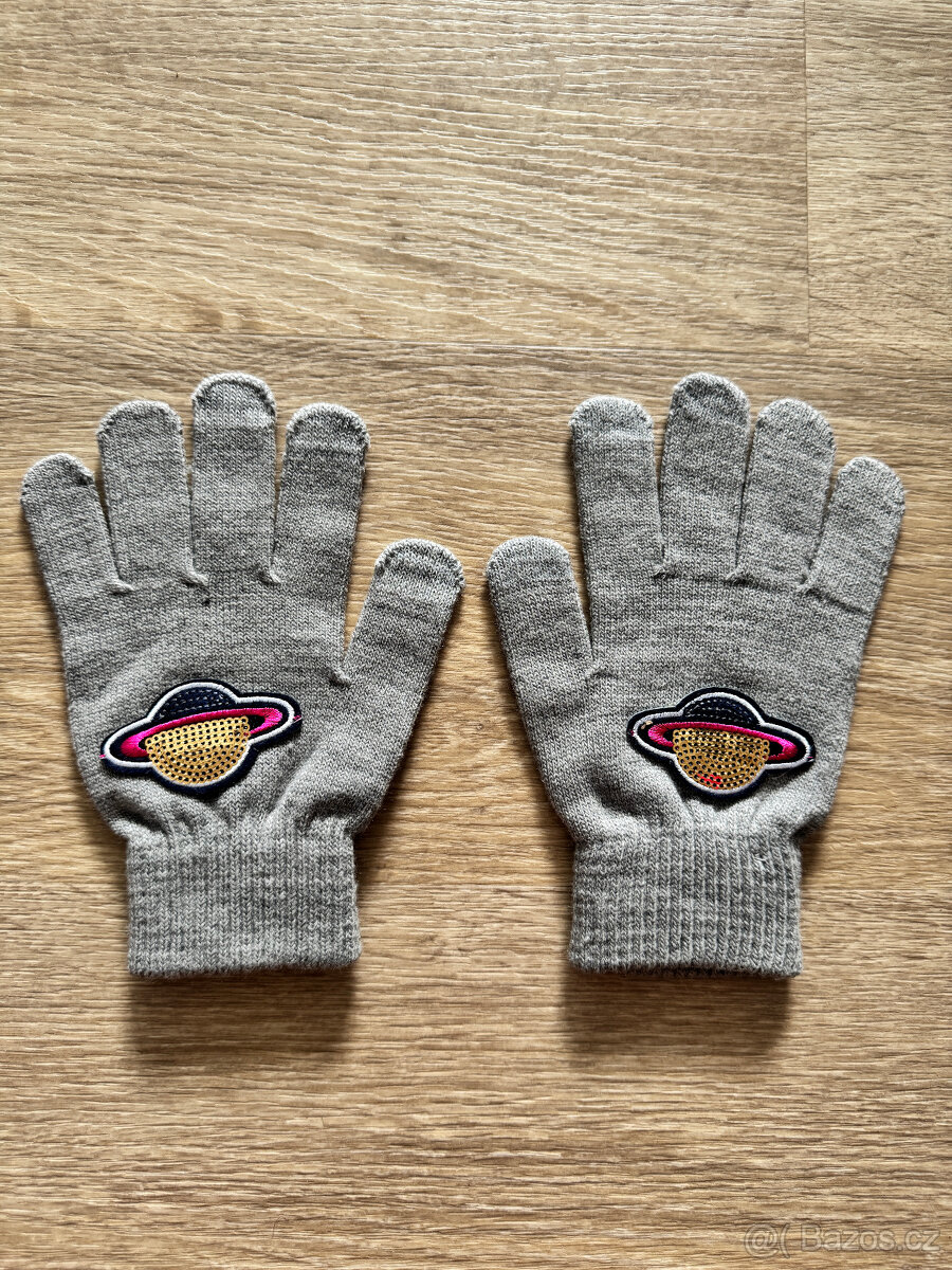 Zimní čepice a rukavice - 3