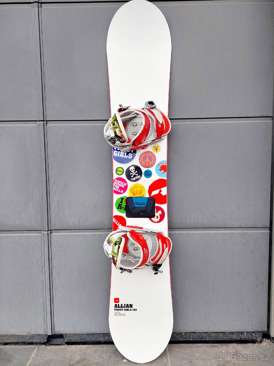 Dívčí snowboard ALLIAN, 153 cm + boty BURTON - 3