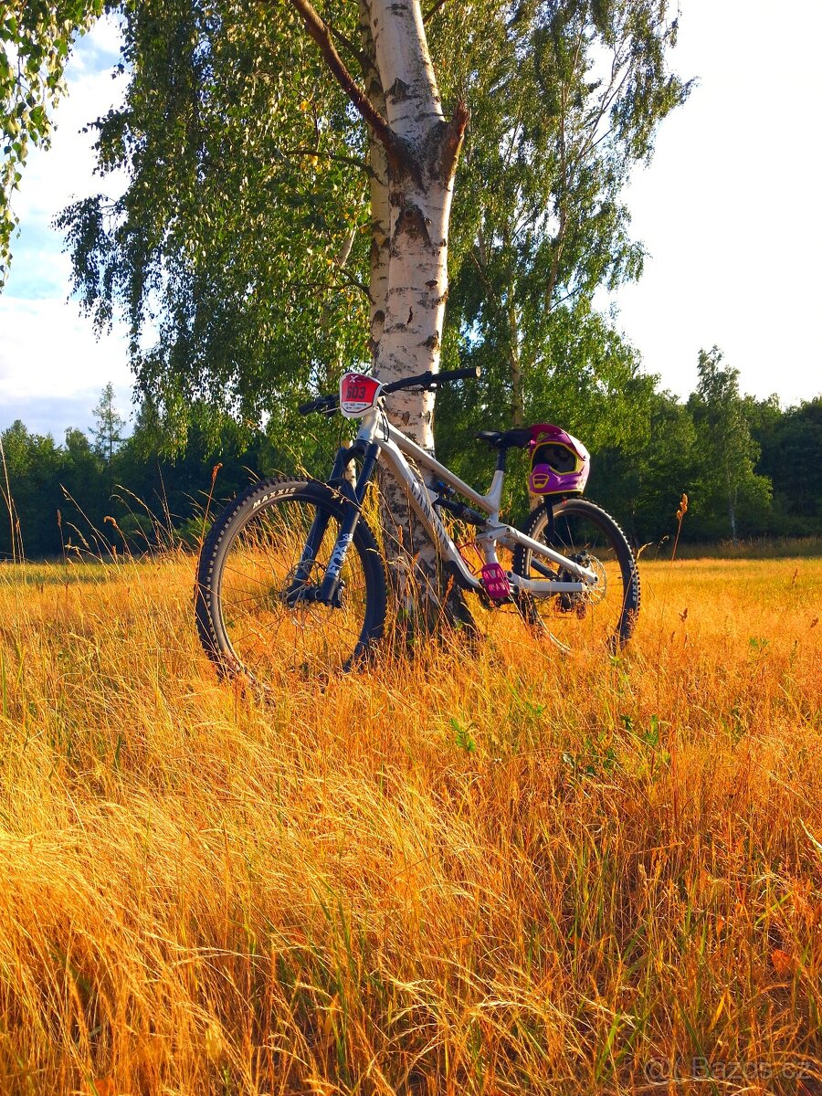 Prodám Canyon Torque Mullet AL 7 (XL) – téměř nové, FOX 38 + - 3