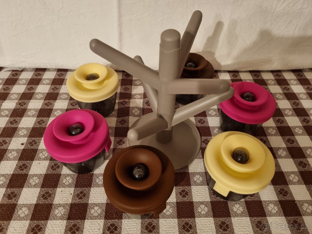 Vzduchotěsné kořenky VacuVin PopSome - 3