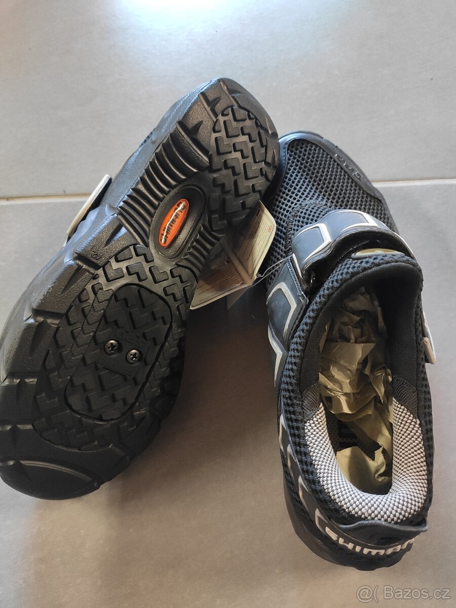 Cyklo SPD boty tretry na kolo Shimano vel. 42 – 26,5 cm - 3