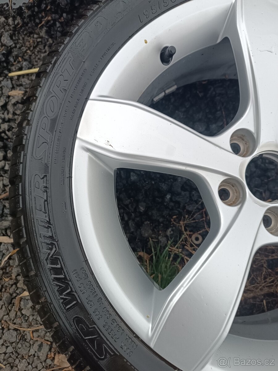 AUDI A1,S1-6JX16 ET 30,PNEU 195/50/16 DUNLOP 99% - 3