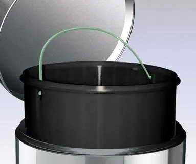 Meliconi Koš na odpadky 30L INOX nerezová ocel - 3