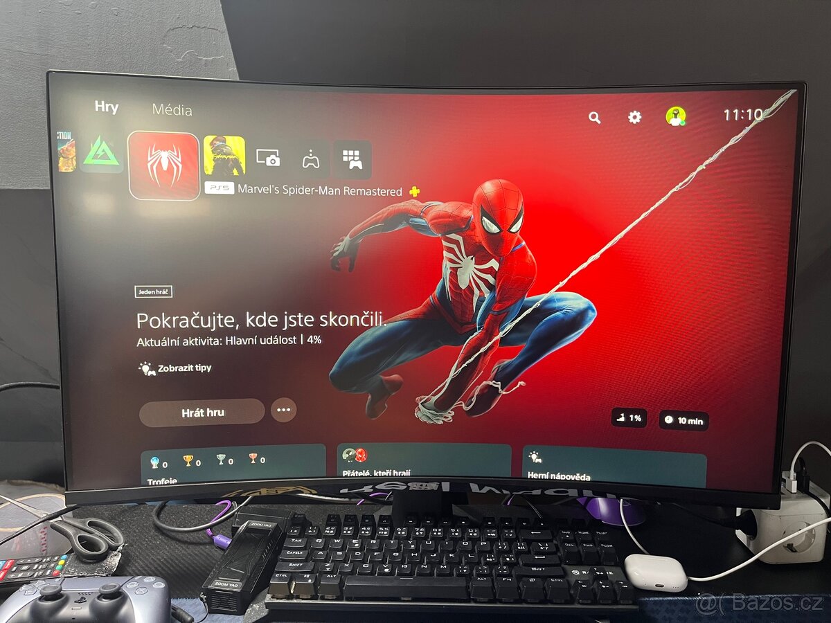 Ps5 slim 1TB + ovladače - 3