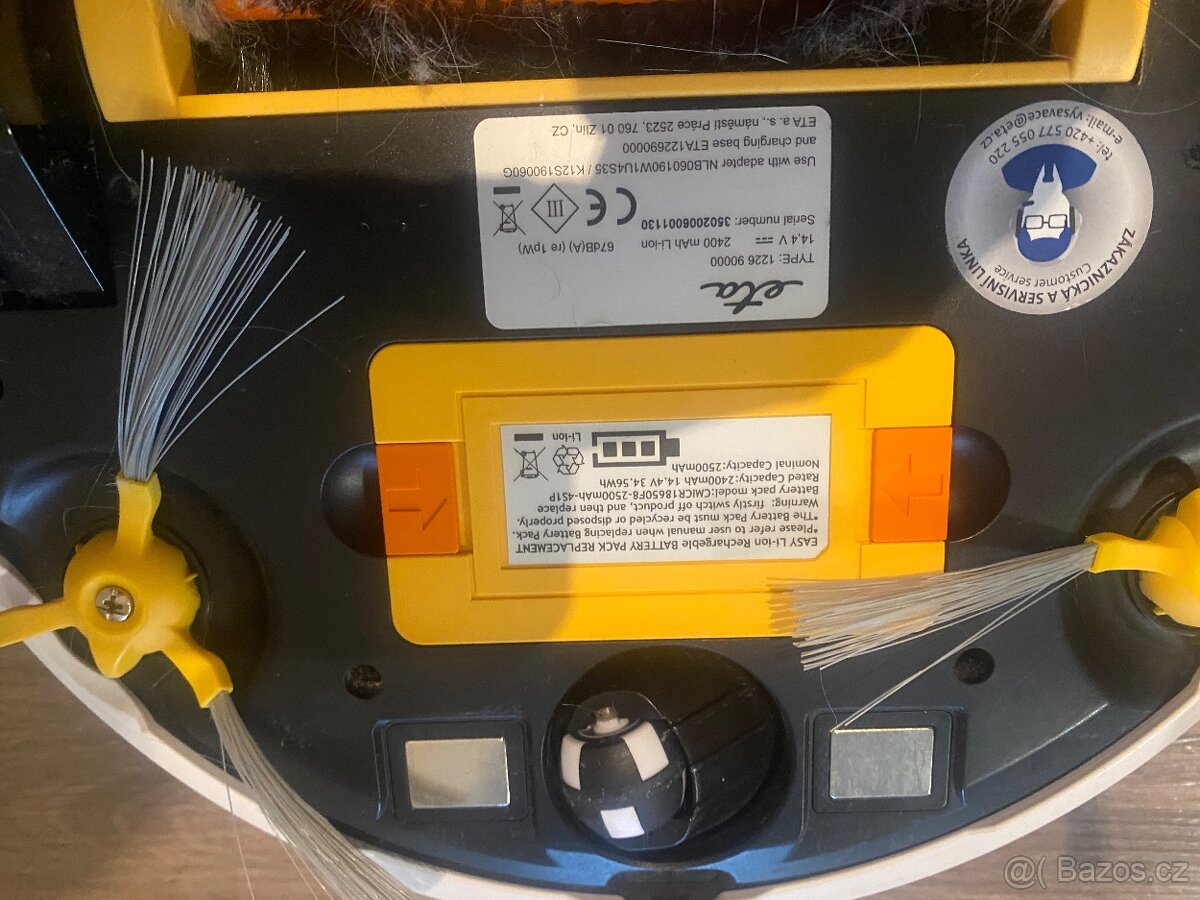 Podlahový vysavač ETA bezdrátový - 3