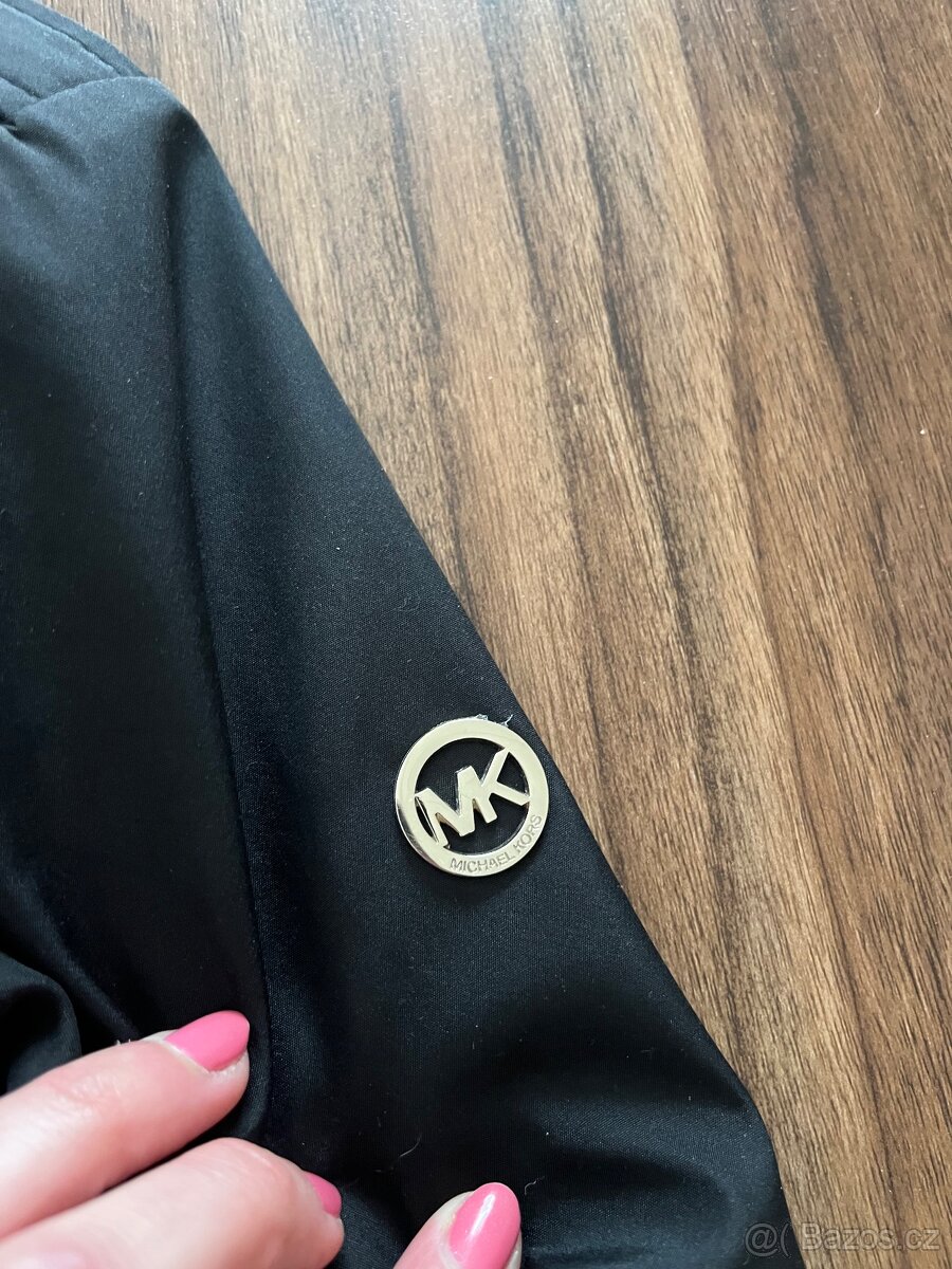 Černá softshellová parka bunda Michael Kors - 3