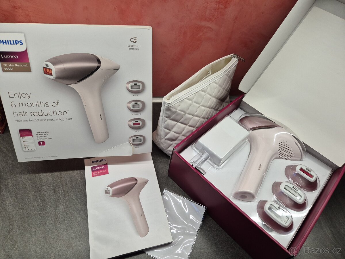 Philips Lumea IPL epilátor 9000 - růžový - 3