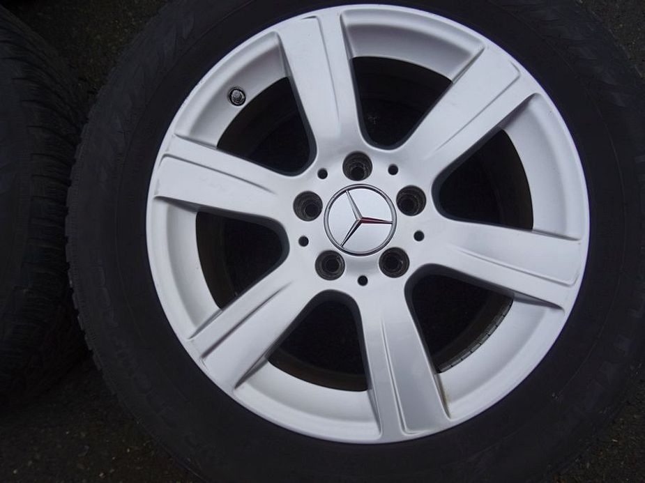 Alu disky origo Mercedes E, 16", 5x112,ET 45,5, zimní sada - 3