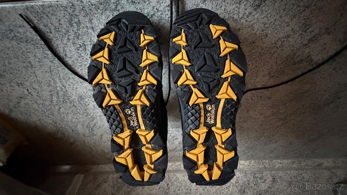 Boty trekové turistika Jack Wolfskin pánské, dámské - 3