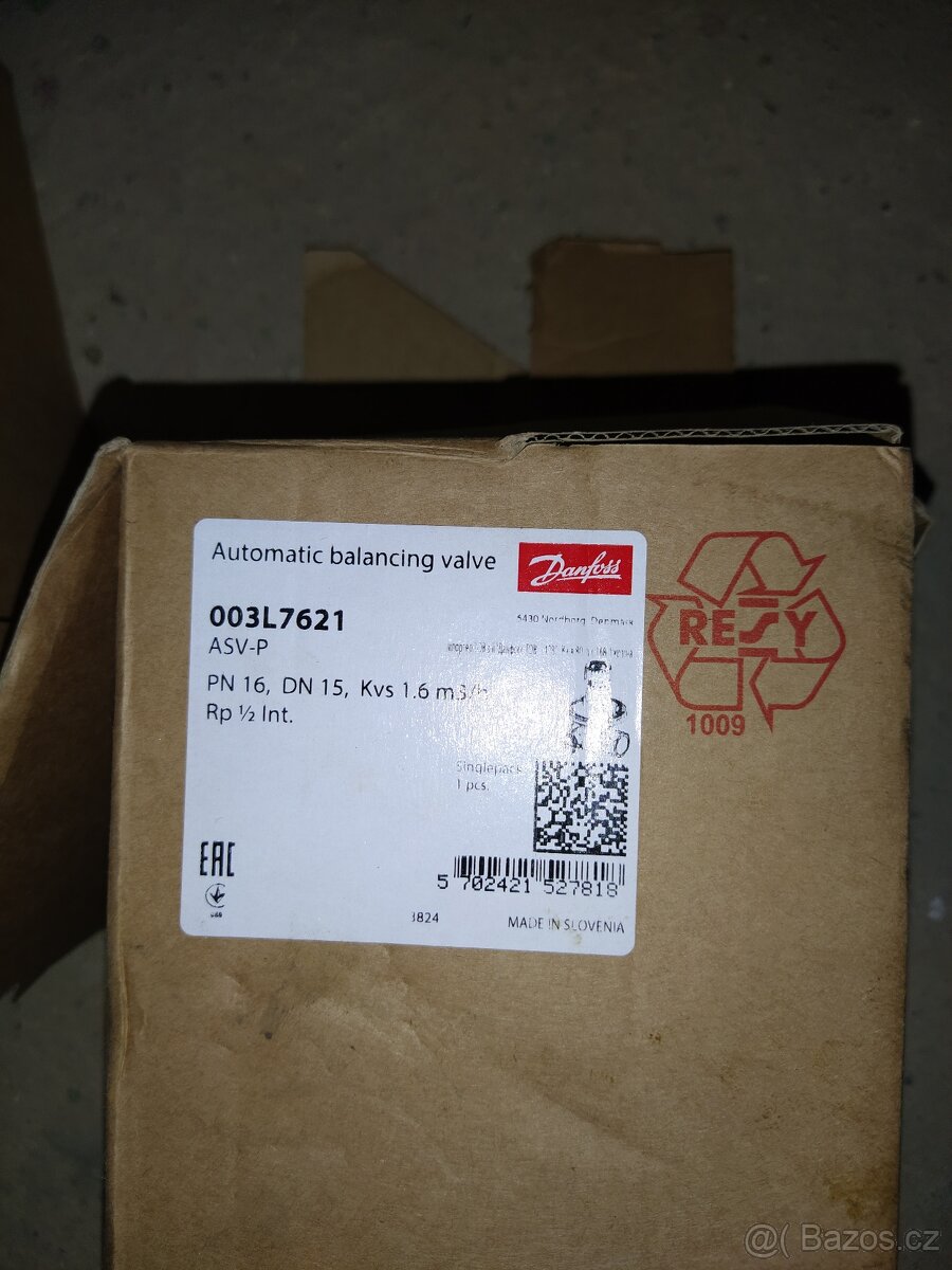 Prodám nové vyvažovací ventily Danfoss - 3