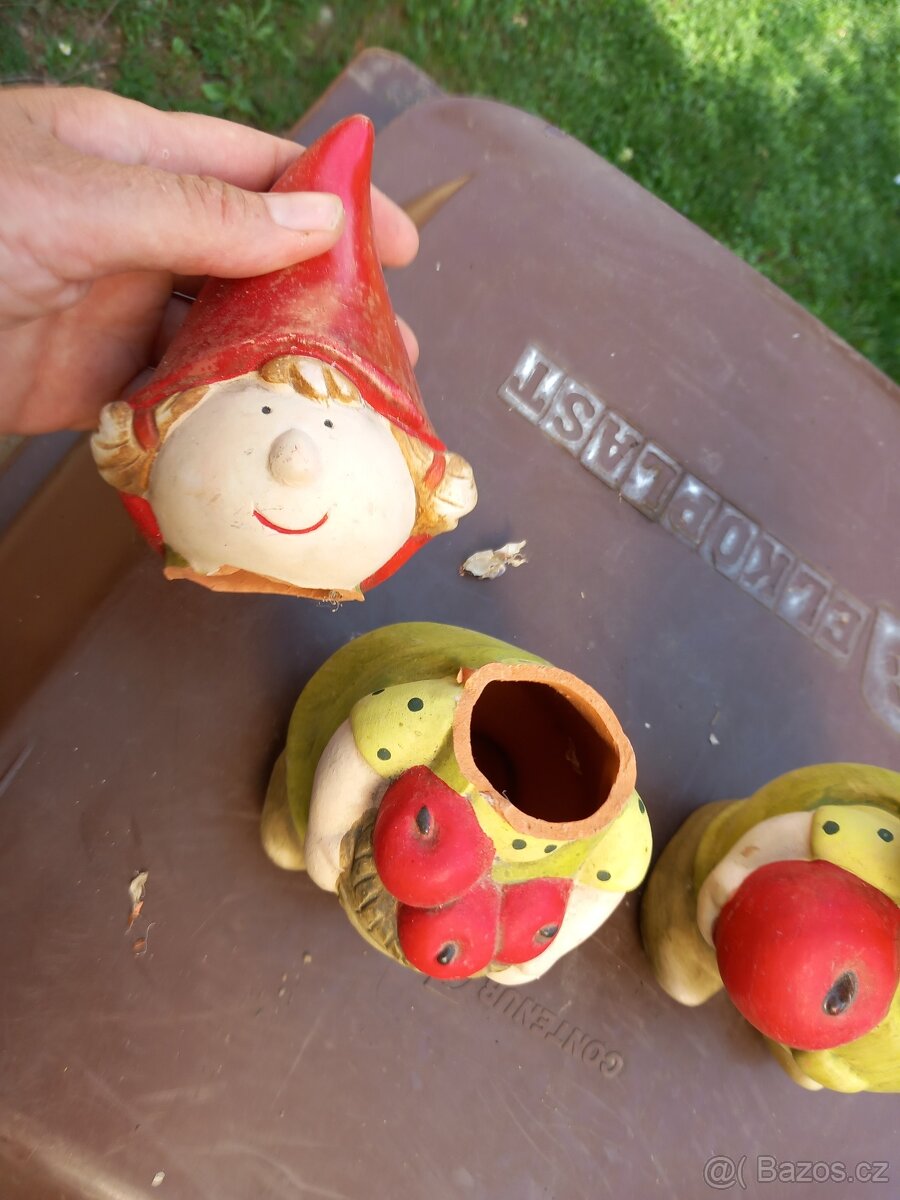 keramické a porcelánová soška - 3