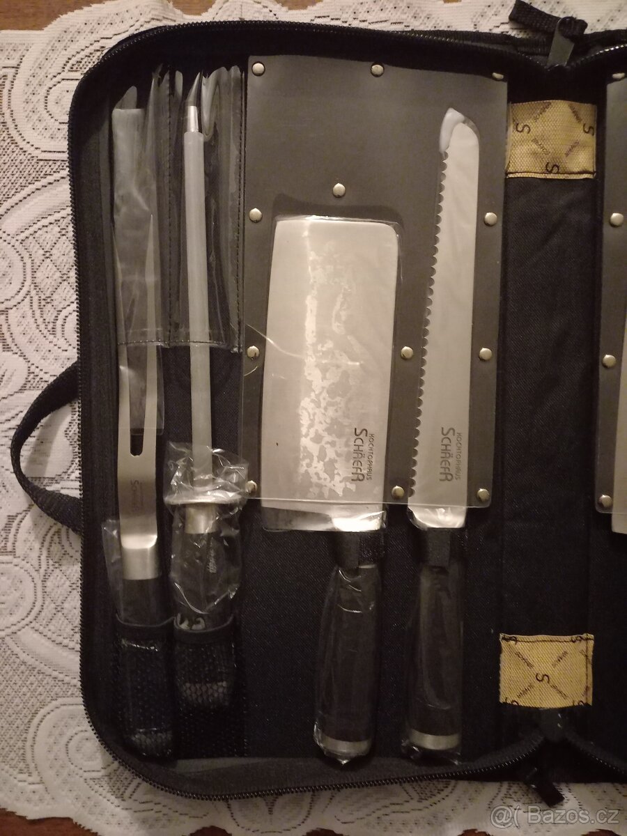 Nová Profesionální 9 dílná sada nožů - 3