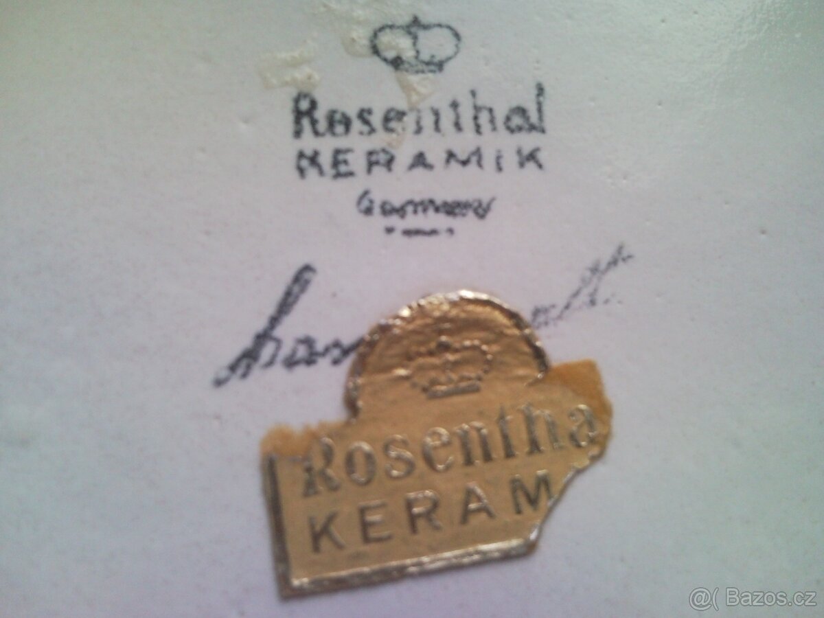 STAROŽITNOST - KERAMICKÁ MÍSA ROSENTHAL - 3