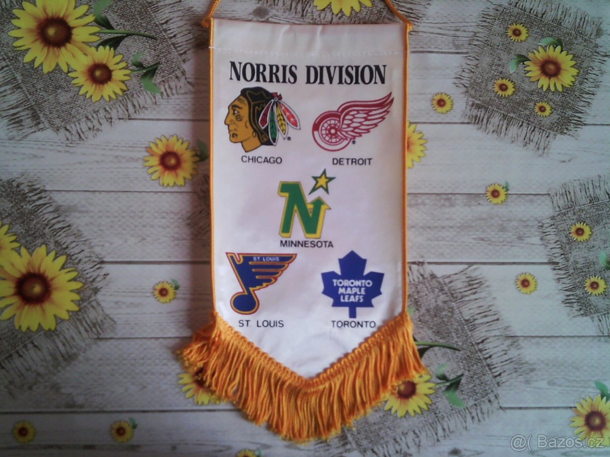 Vlajky klubů NHL+odznak LA Kings - 3