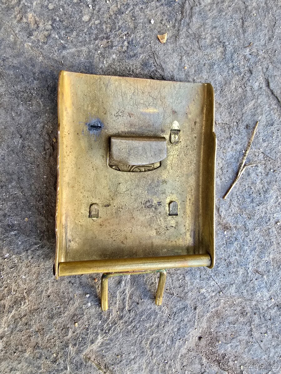 Vojenská přezka Lev - dvoudílná č1 - 3