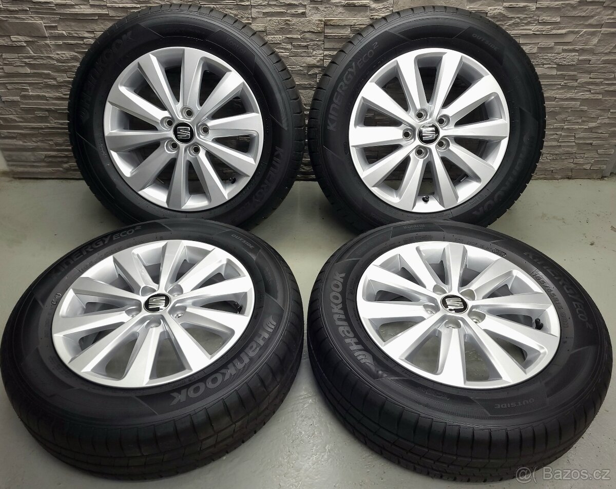 15" Originál Seat Ibiza 5x100 NOVÁ LETNÍ SADA - 3