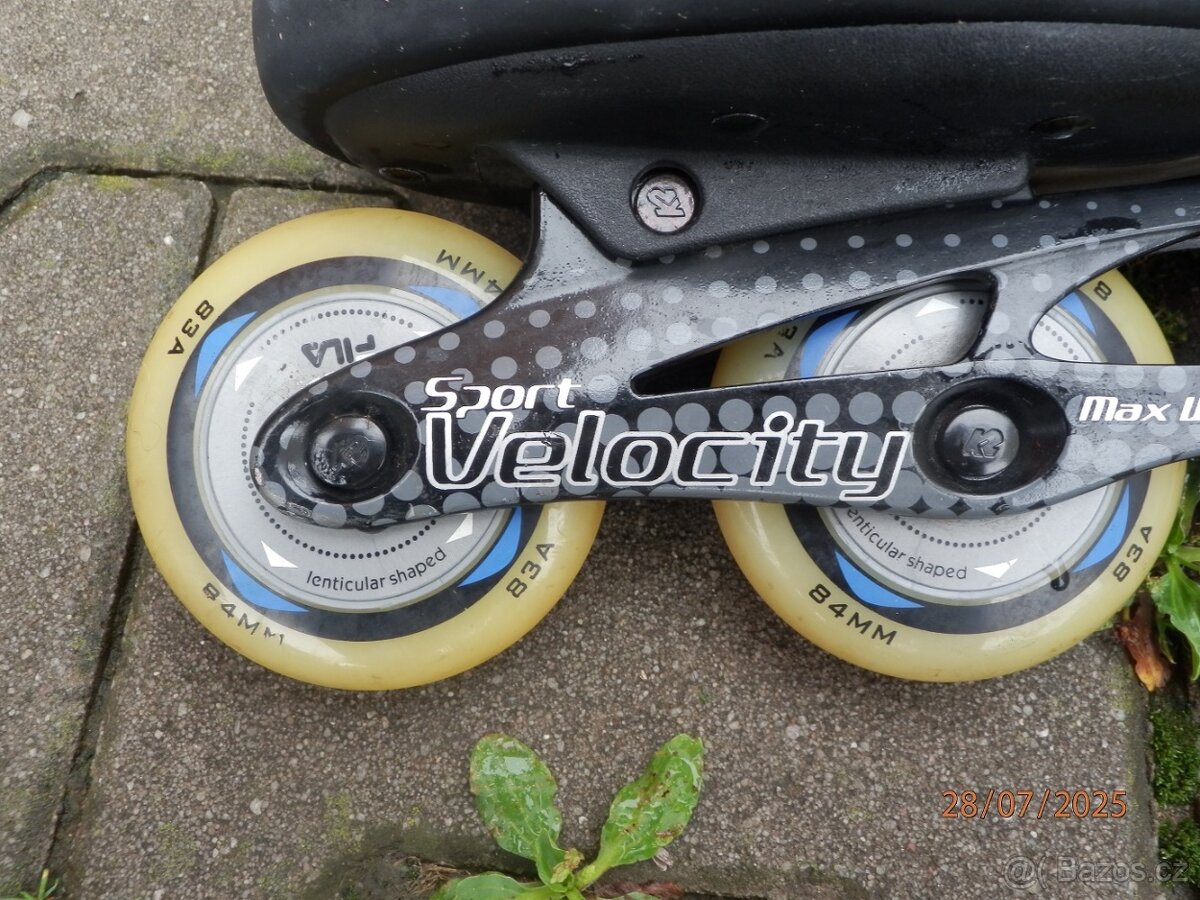 Pánské Inline brusle K2 velikost 47, 84MM kolečka cena:800k - 3