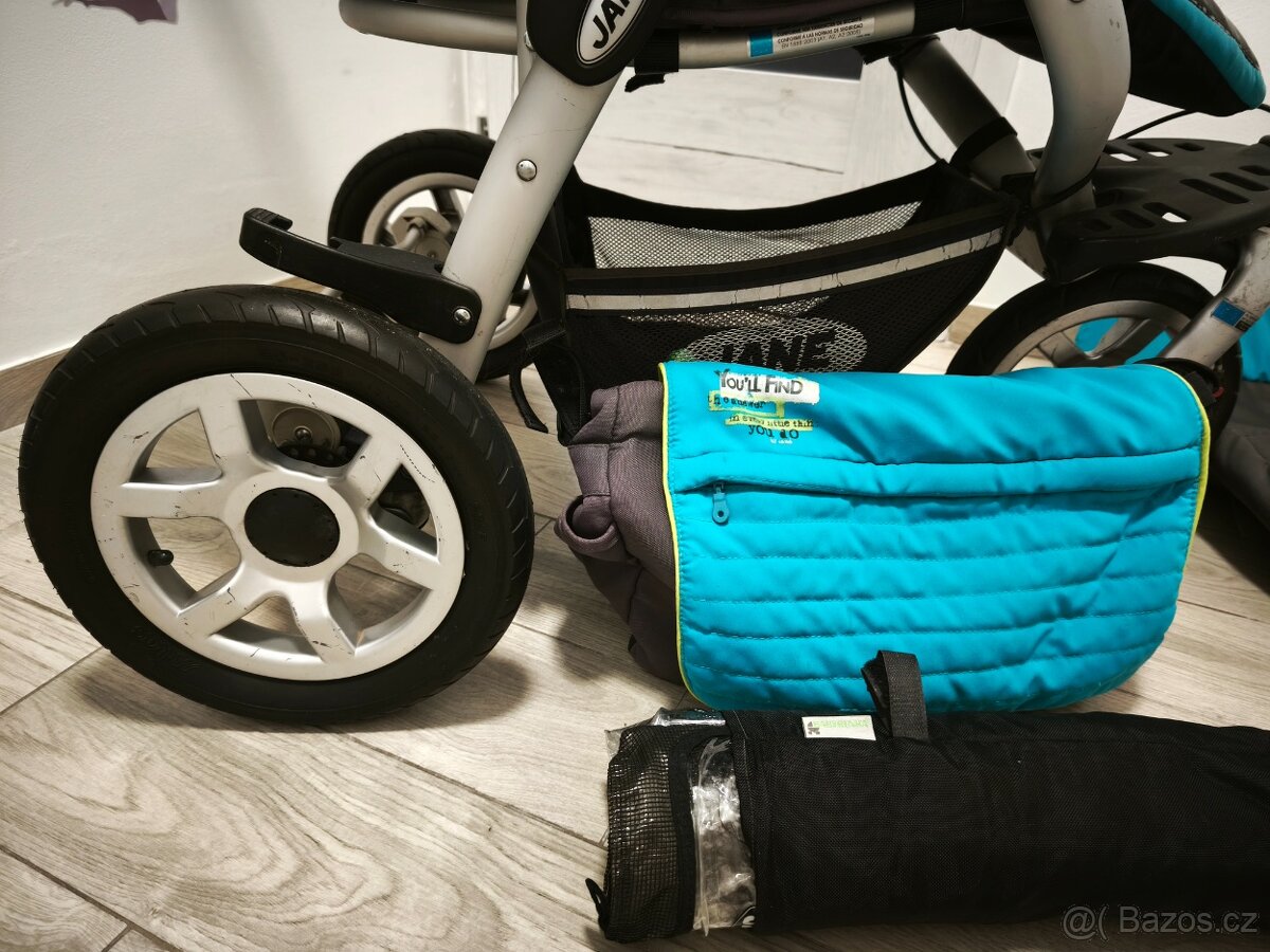 Terénní Jane slalom pro 3kmb, zachovalá, ručka funguje - 3