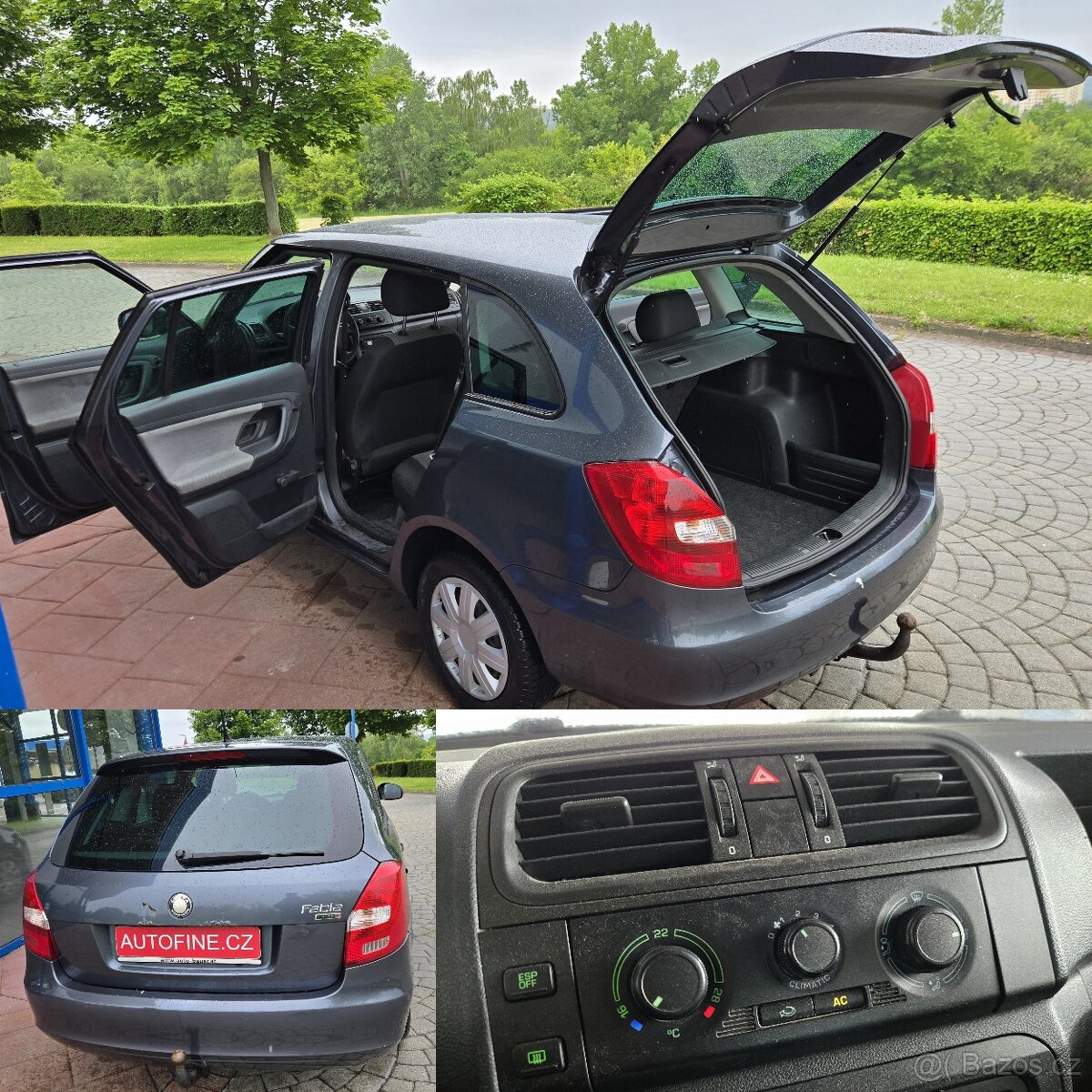 ŠKODA FABIA II COMBI 1,2 HTP KLIMATIZACE, TAŽNÉ ZAŘ.ROK 2009 - 3