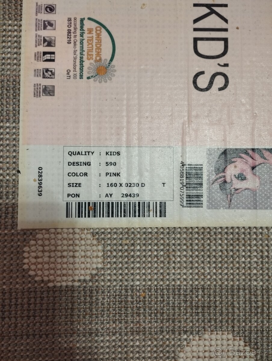 Dětský koberec Kids (jednorožec) - 3