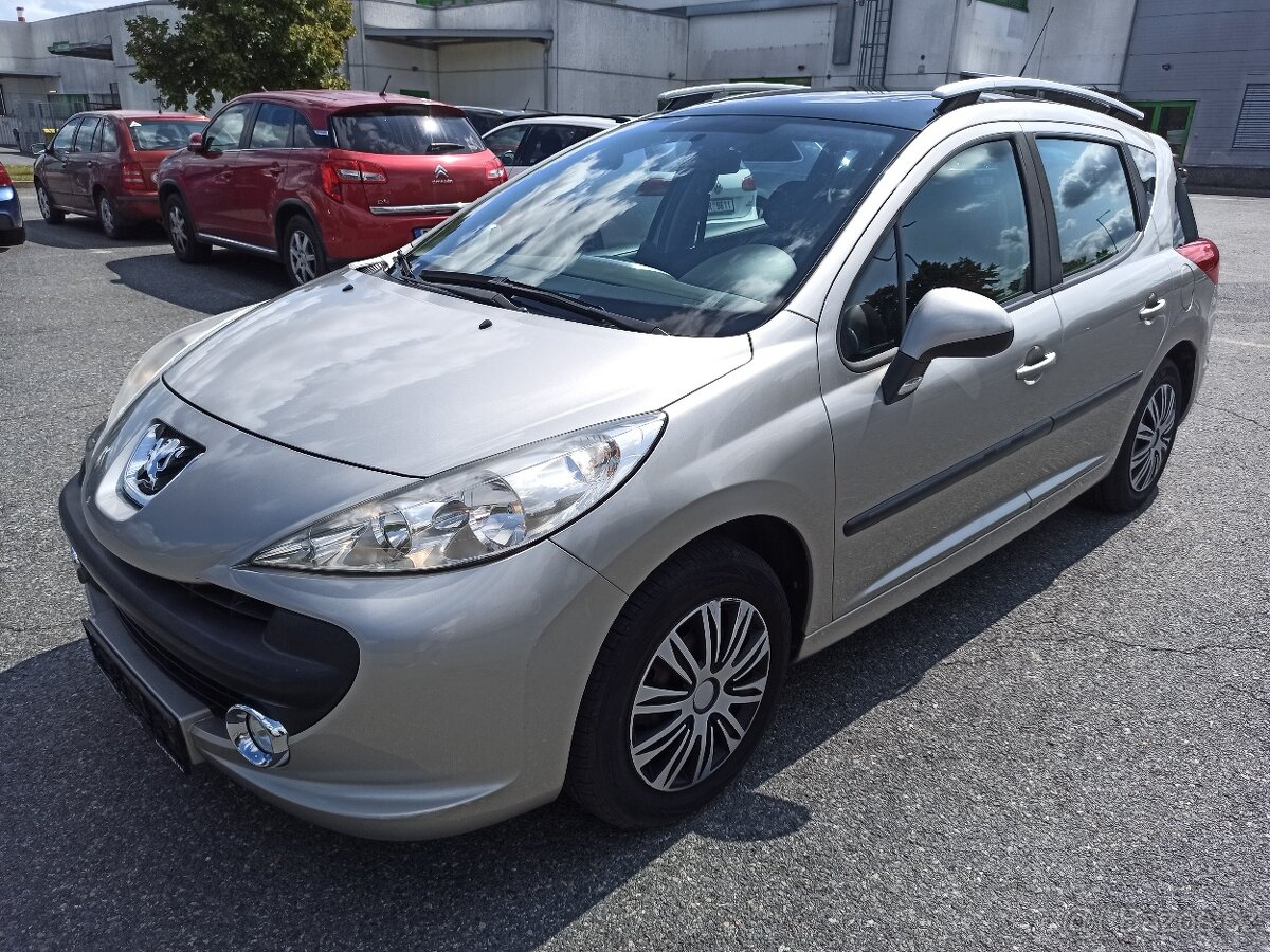Peugeot 207 1.4 VT-i 70kW SW PANORAMA ČR, 2.MAJITEL - 3