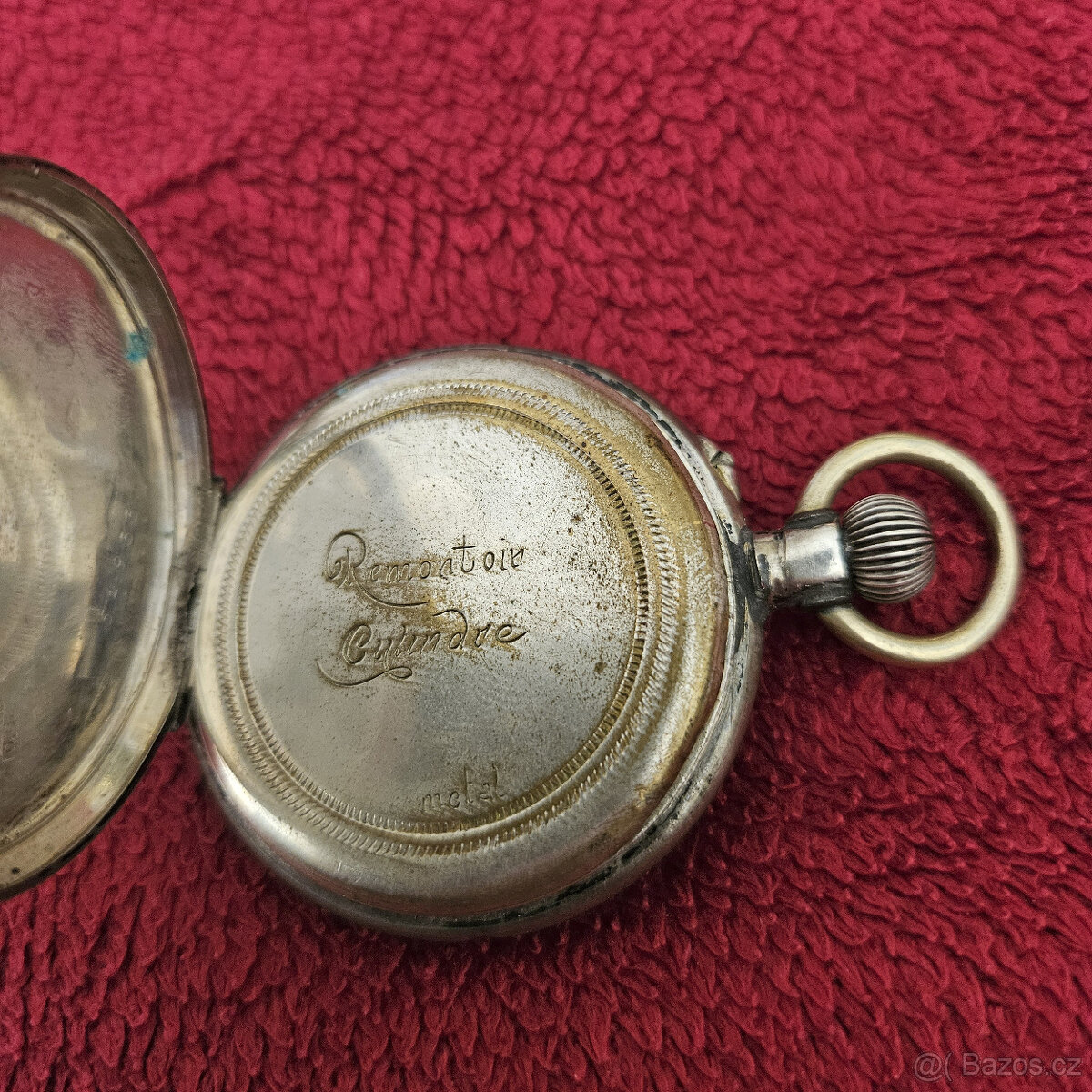 Strieborné kapesní hodinky - 3