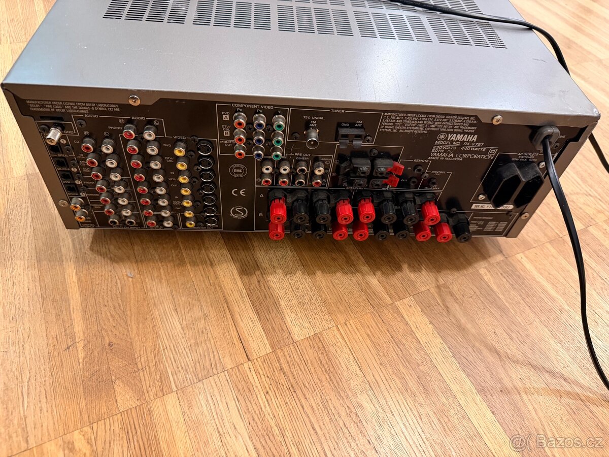 AV Receiver Yamaha RX-V757, výborný zvuk, ideální pro Canton - 3