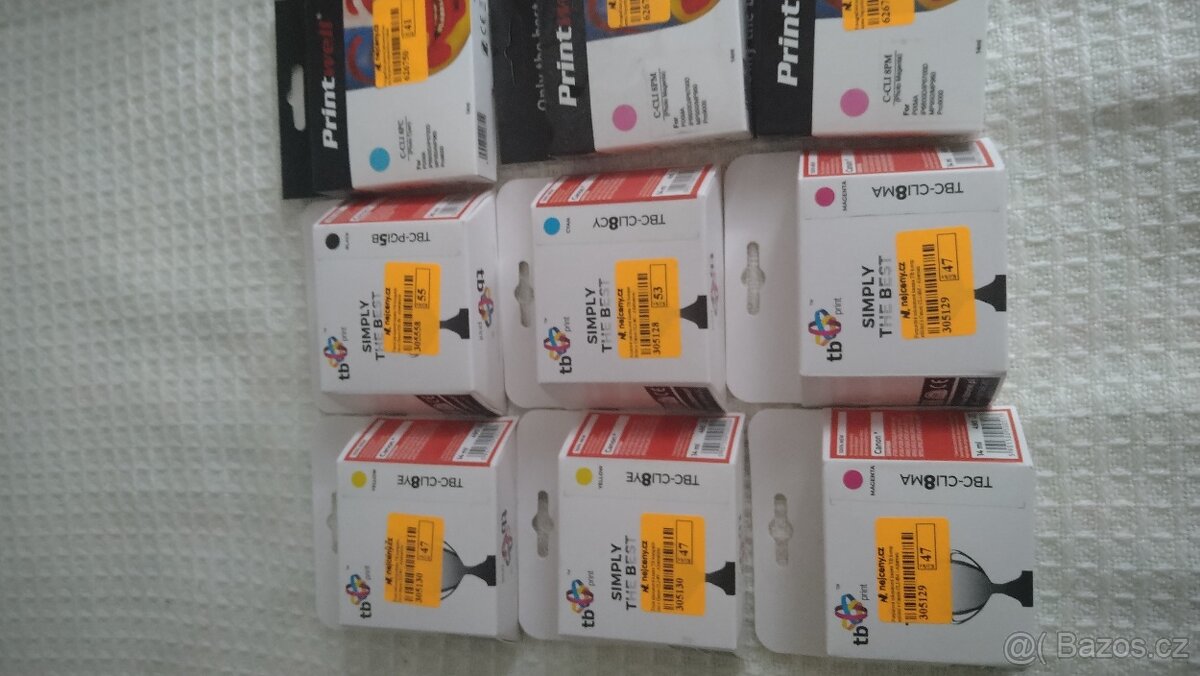 náplně do tiskárny CANON pixma 13 kusů - 3