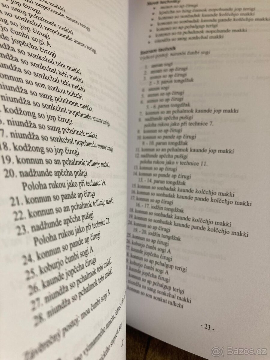 Taekwon-do - Příručka pro tréninky a zkoušky - 3