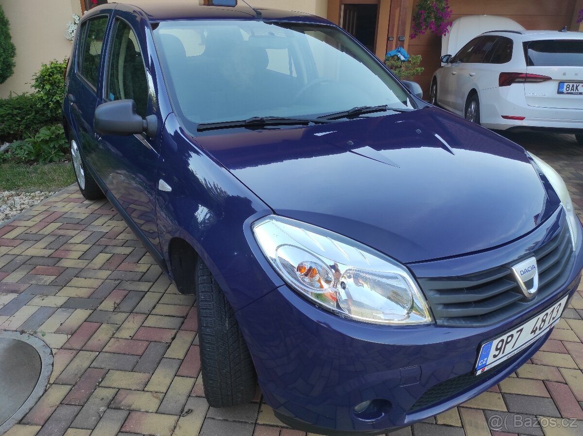 Prodám Dacia Sandero rv. 2009 najeto 168 000 km, 1,4 benzín - 3