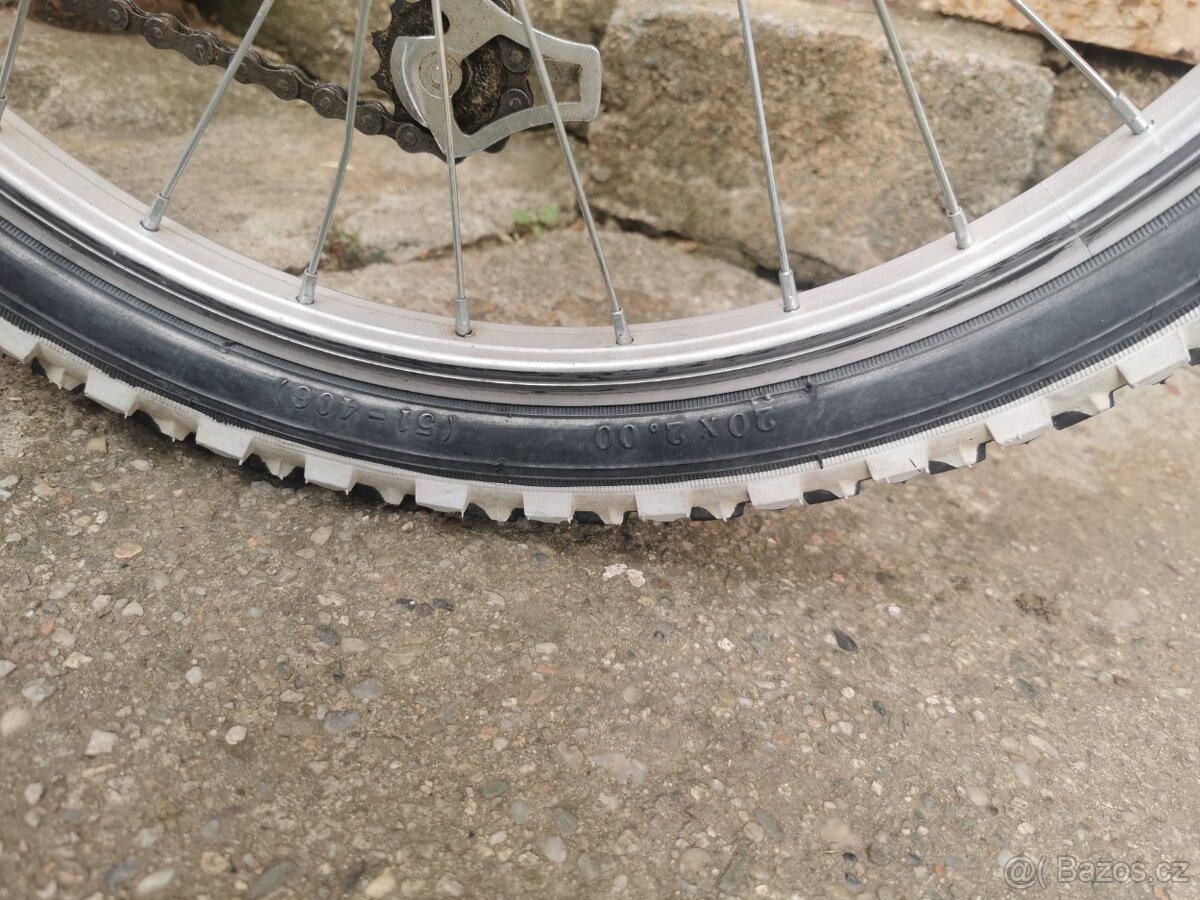 Prodám použité kolo vel. 20 - 3