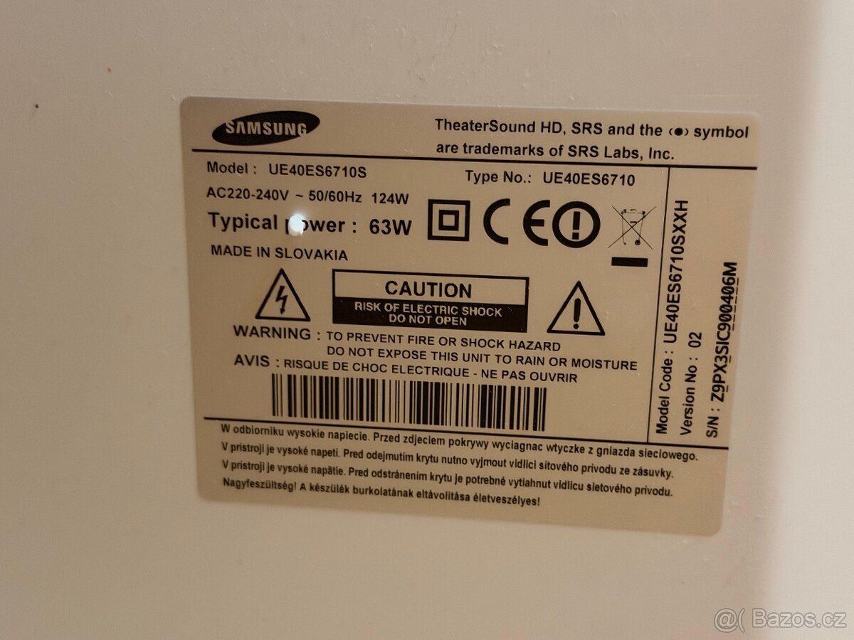 Samsung televize - 3