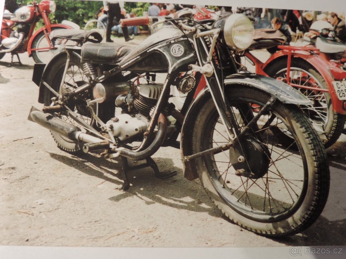 ČZ 175 standard 25 B předválečná - 3