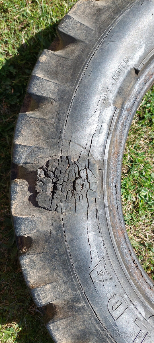 Pneu 5.50-16 - traktorové přední - 3
