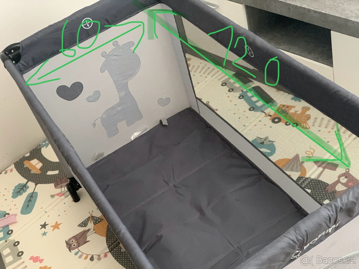 Přenosná postýlka BOMIMI - 3