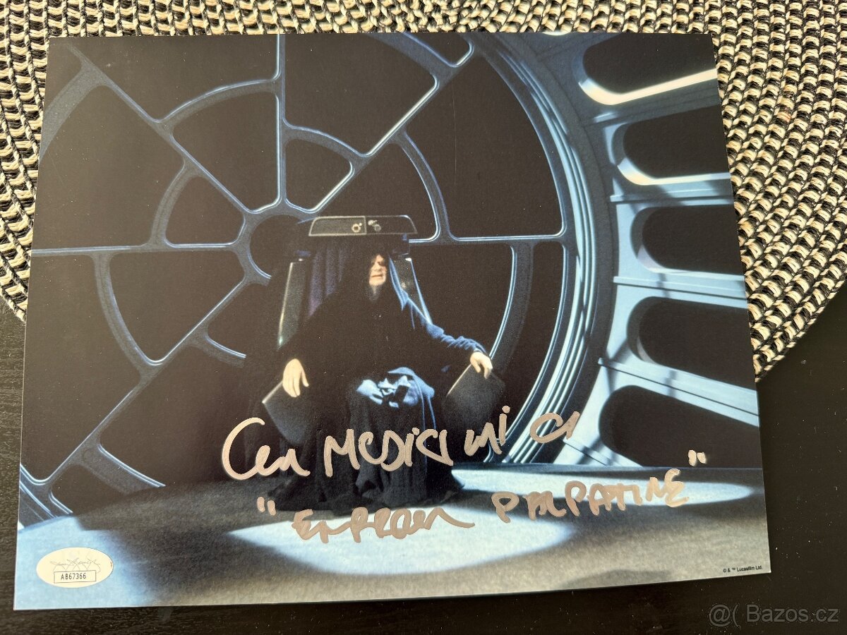 Star Wars autogram Ian McDiarmid - Palpatine / Darth Sidious - 3
