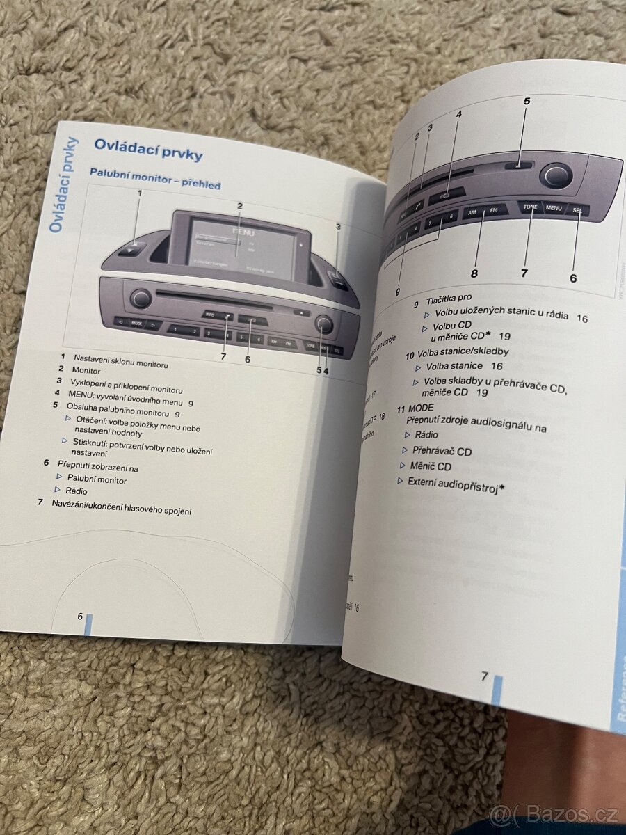 Original cesky navod na idrive e83 / e85 / e86 - 3