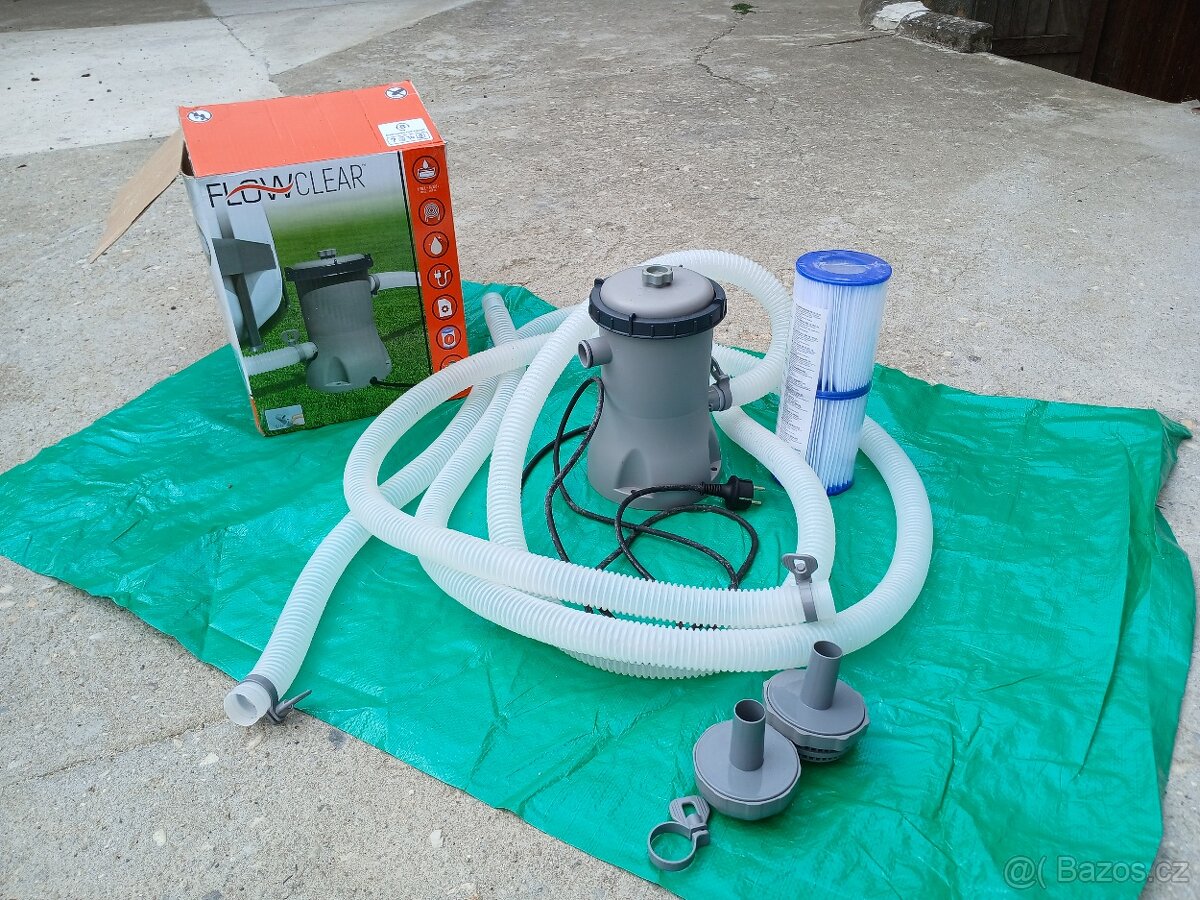 Bazén, filtrace, plachta - 3